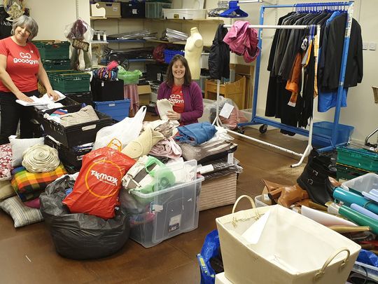 From a pile we "crated" a tidy room!