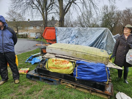 A lop, skip and dump at Haymill Nature Reserve