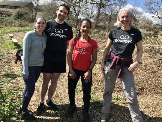 Our not-so-tiny GoodGym Good Friday good deed