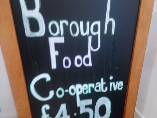 Sorting & Stocking @ Borough Food Cooperative (BFC)