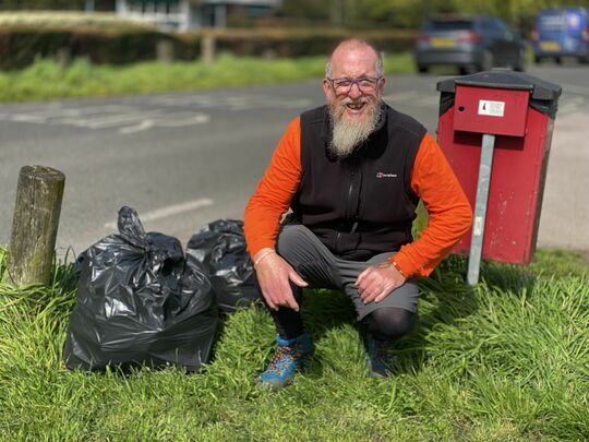 Keeping Fit With a Solo Litter Pick 