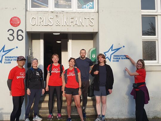 It's ladies night, and the feeling's Bright(on GoodGym)