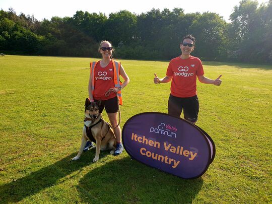 Itchen to promote Southampton GoodGym at Parkrun