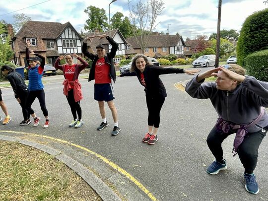 Building fitness at goodgym Barnet