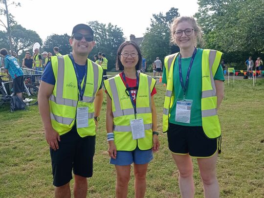 Sunny and humid parkrun