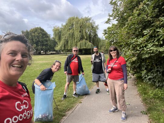 Whipping up the rubbish at Baffins