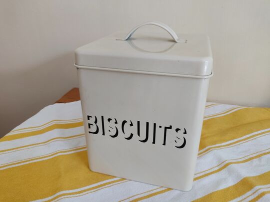 A Biscuit Tin!