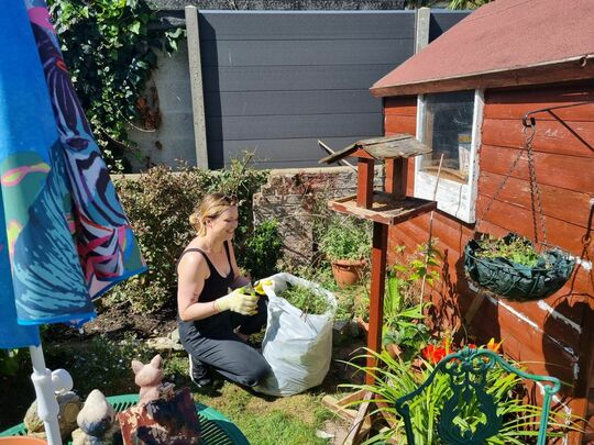 Gardening for Roy, 92