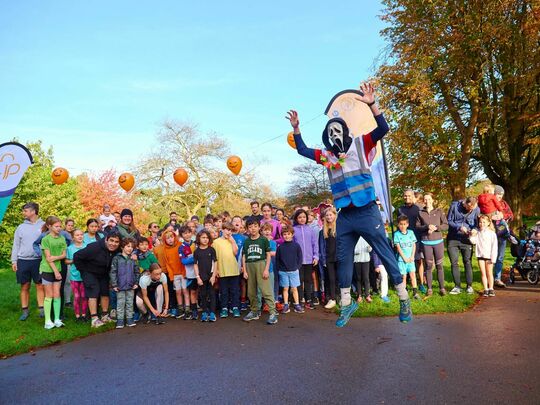 Scream if you want to go faster: RD at FP junior parkrun