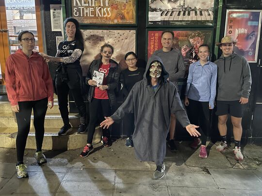 GoodGym Barnet was reaping the rewards of a Halloween Hustle