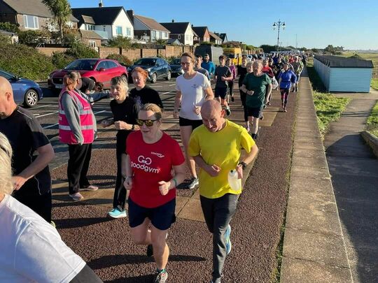 Sun fun parkrun