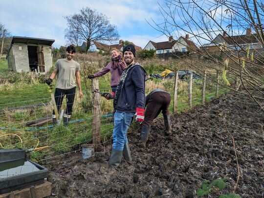 Getting stuff done in the mud and the sun