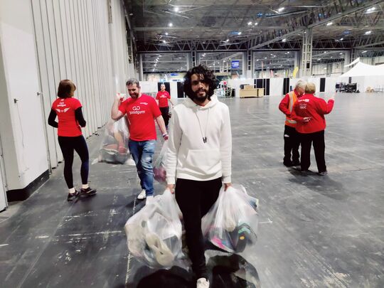 Shoe Recycling at the NEC 