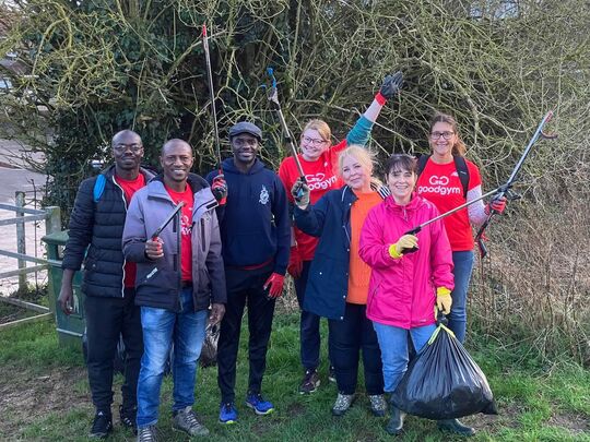 Muddy mucky litterpickers 