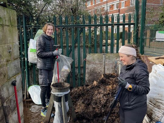 Manure? Manure.