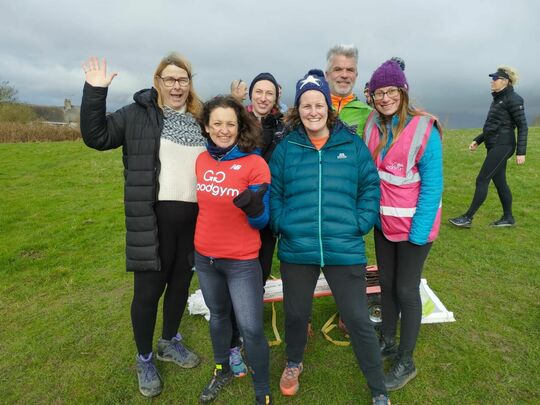 Volunteering at Bevendean Down Parkrun, with our friends in mind. 