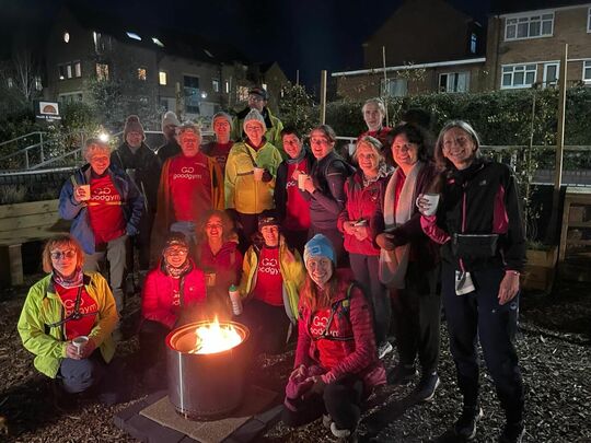 Be-cider selves with GoodGym laughter