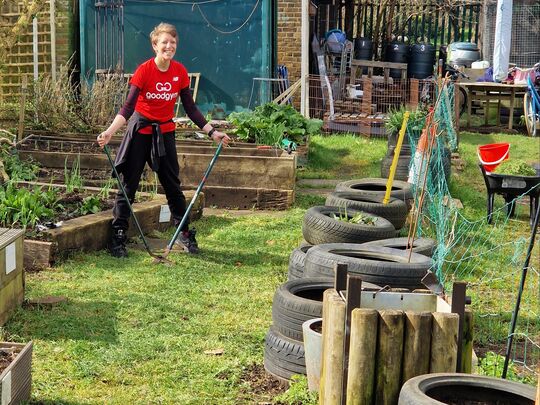 Garden spring cleaning