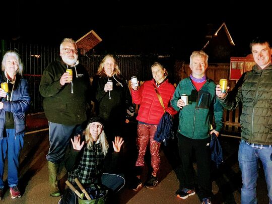 GoodGym Worthing's 7th Birthday - Newt like Pondering 