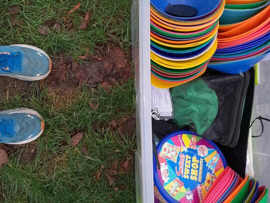 Time-Keeping at Worthing Leisure Centre Junior parkrun