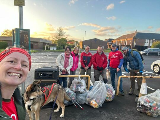 A litter bit of litter picking!