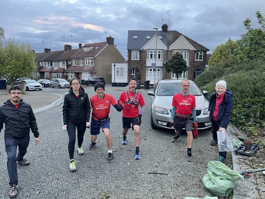 Sow much fun with goodgym Barnet! 