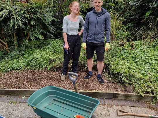 Creating space for a community compost