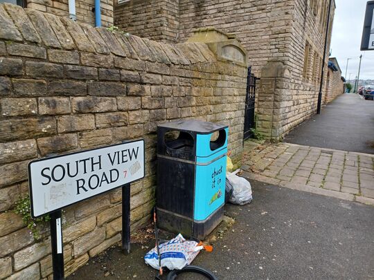 Sharrow street litter party