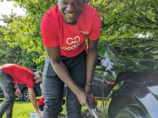 Splish Splosh, GoodGym Carwash!