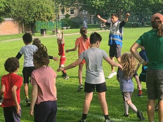 London Fileds Junior parkrun 