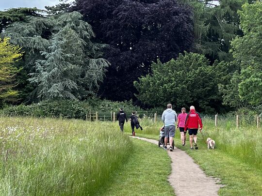 Advocating Park Walking