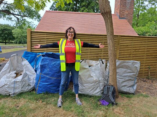 Making Hay and Bindweed Weeding!