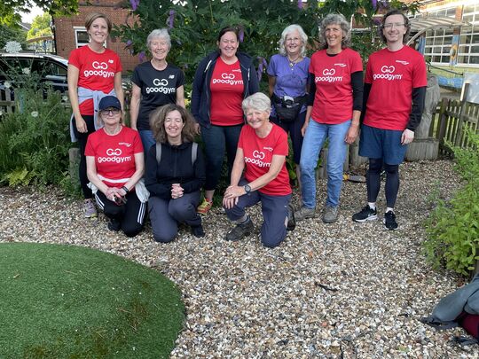 There’s a hole in my pond dear GoodGym, dear GoodGym