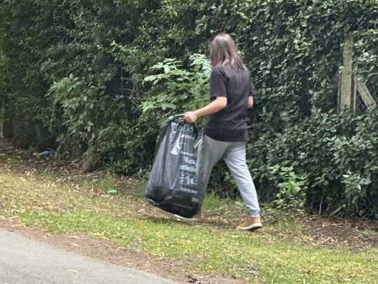 Litter pick old Skool 