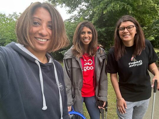 School run litter pick 