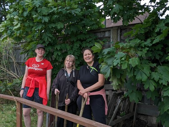 Lasagna Compost Making at Hervey Road