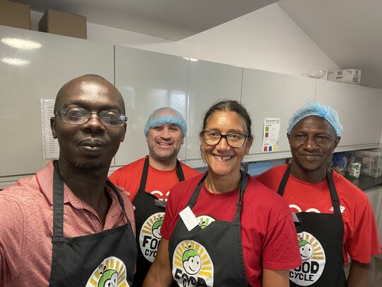 Dinner Debut for GoodGym Duo