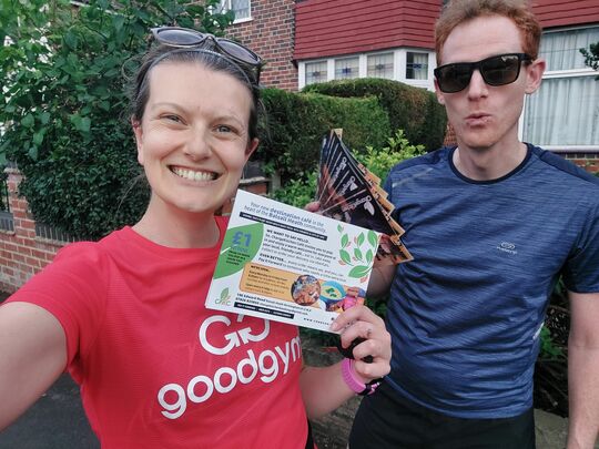 Olympic Gold In Leafleting 