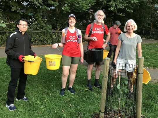 Ah wat-er tree-mendously refreshing (and educational) good deed!