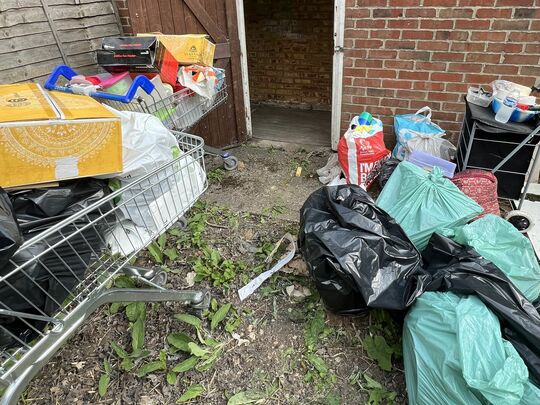 Garden storage clear out 🛒 