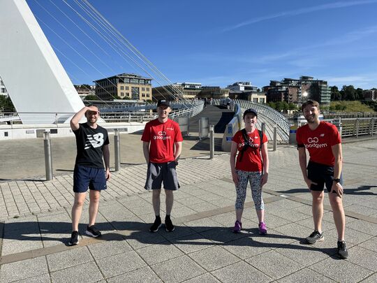 Quayside, coffees and kayaks 