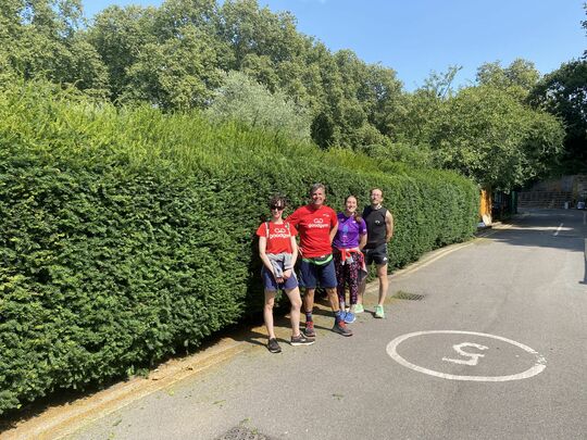 Goodgym is at the cutting hedge of bank holiday tasks