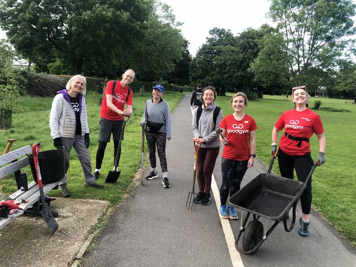 Group run photo