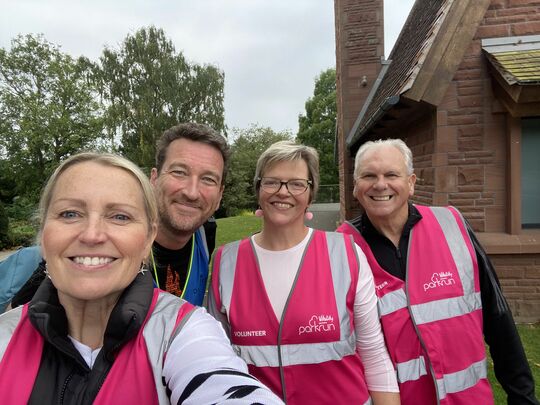 Party at the parkrun 