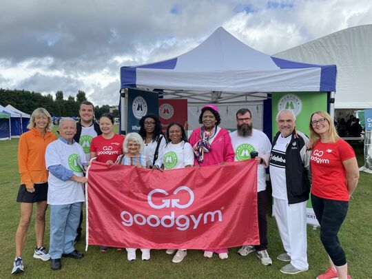 Spreading the word about GoodGym Merton