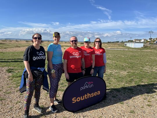 Sunny Saturday Southsea parkrun