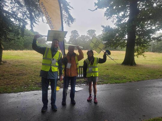 Soggy Parkrun! 