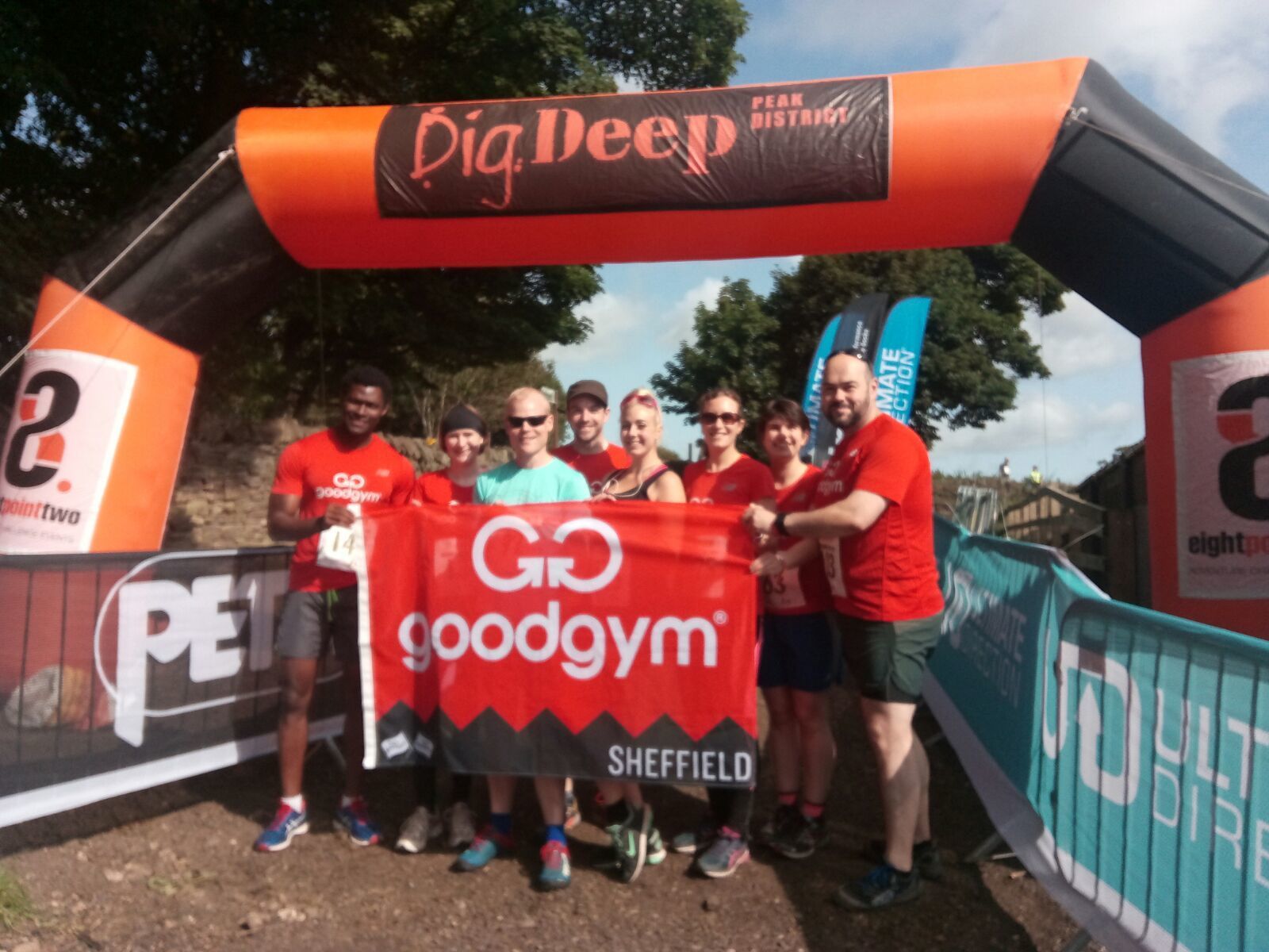 Over the hills and far away, GoodGym Sheffield ran 10k!