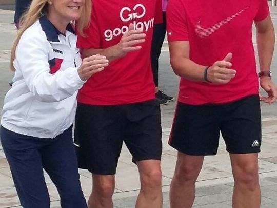 The Lady Who Launches..........Goodgym Ipswich...eventually!