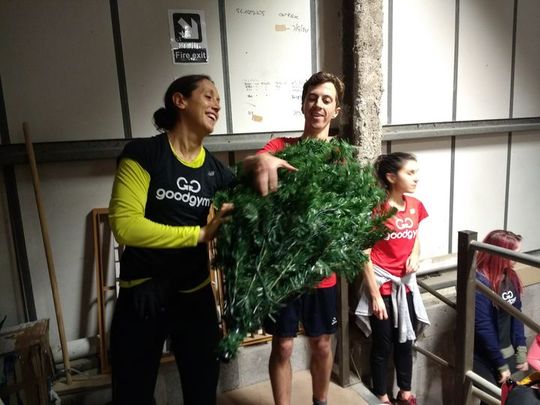 Goodgym tidyings of great joy